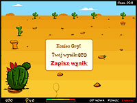Gra: Polowanie na kaktusa 3 - Aplikacja Flash wykonana przez Visualteam.pl