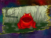 Gra wejściowa: Żaba 1 - Aplikacja Flash wykonana przez Visualteam.pl