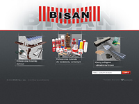 Bisan - materiały sanitarne i dachowe - wykonane przez VisualTeam.pl