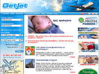 GetJet - linie lotnicze - wykonane przez VisualTeam.pl