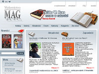 Wydawnictwo MAG (pierwsza strona) - wykonane przez VisualTeam.pl