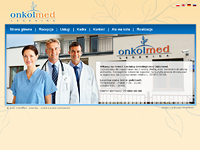Onkolmed - lecznica onkologiczna - wykonane przez VisualTeam.pl