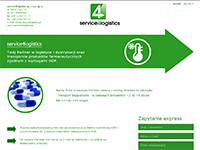 service4logistics Twój Partner w logistyce - wykonane przez VisualTeam.pl