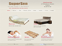 Supersen - salon meblowy - wykonane przez VisualTeam.pl