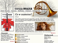 Miesięcznik - Twoja MUZA - wykonane przez VisualTeam.pl