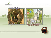 Viridis - Architektekt Krajobrazu, Florystka - wykonane przez VisualTeam.pl
