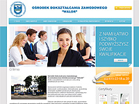 Ośrodek Dokształcania Zawodowego WALOR - wykonane przez VisualTeam.pl